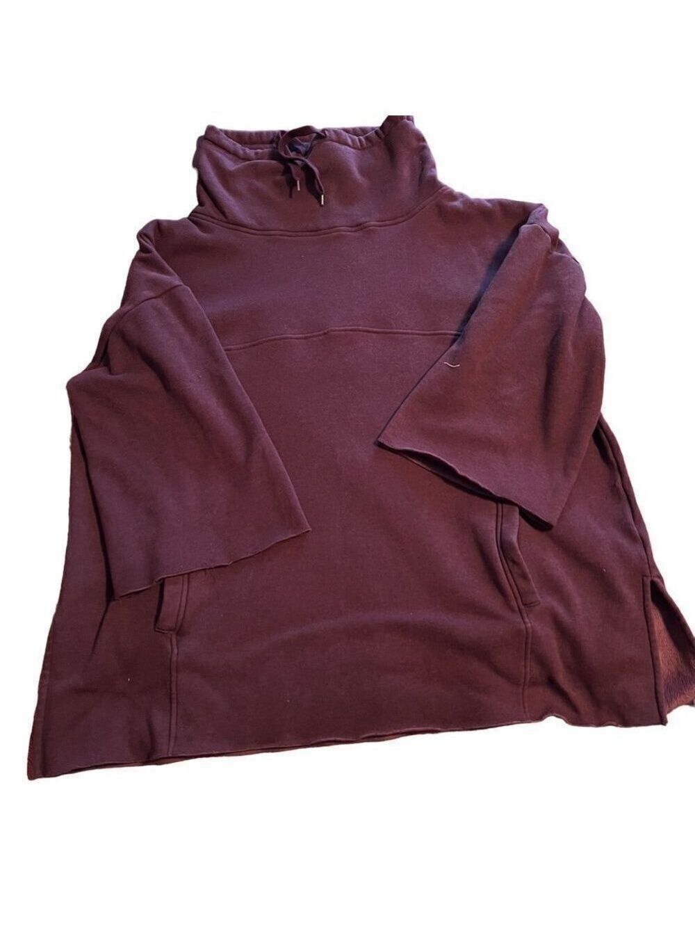 UGG Astrid pullover fleece. Oversized. 1x/2x. Wine.